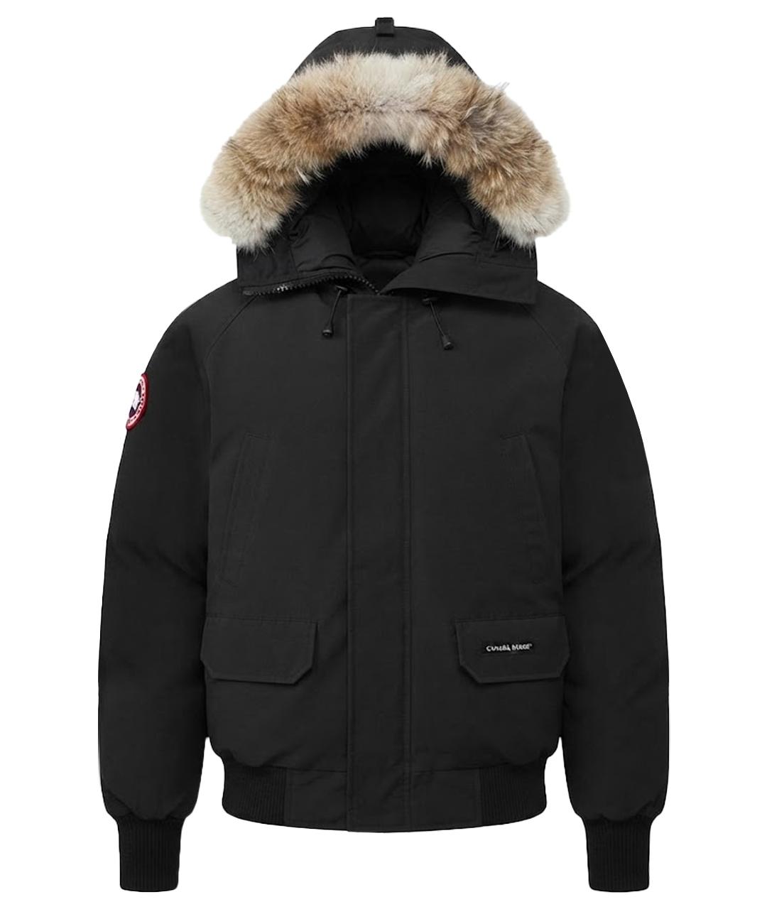 CANADA GOOSE Черная куртка, фото 1