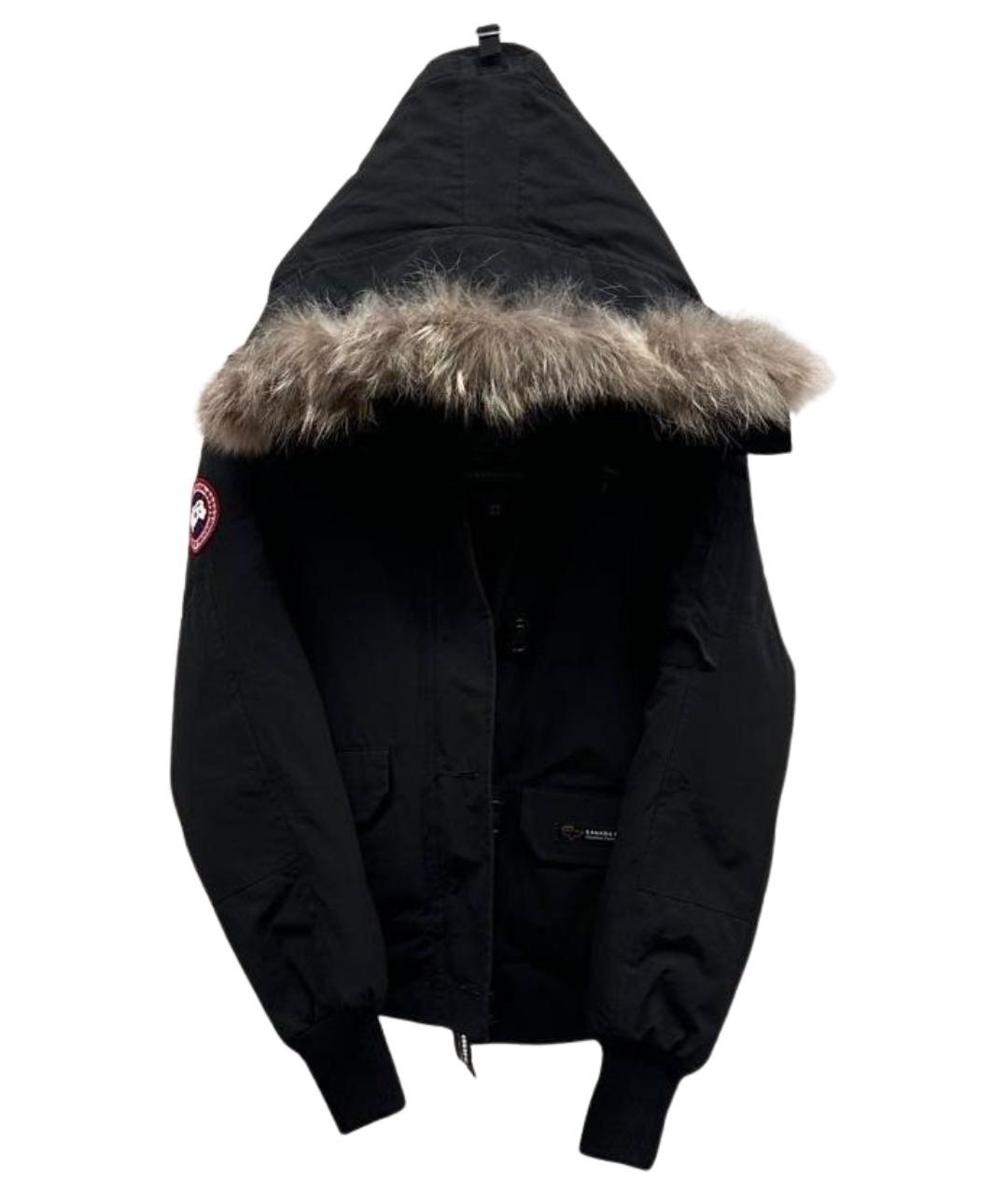 CANADA GOOSE Черная куртка, фото 1