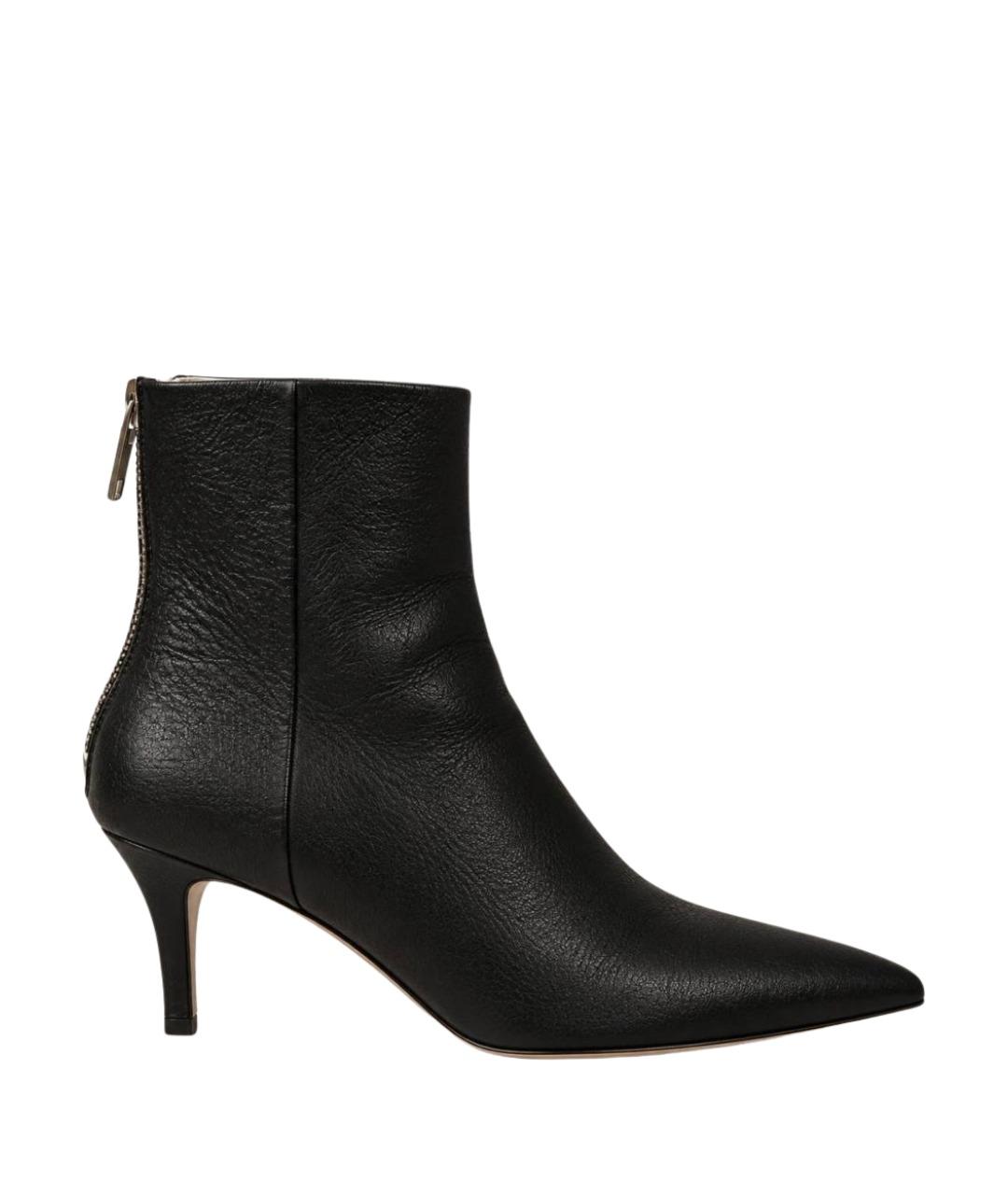 MAISON MARGIELA Черные кожаные ботильоны, фото 1