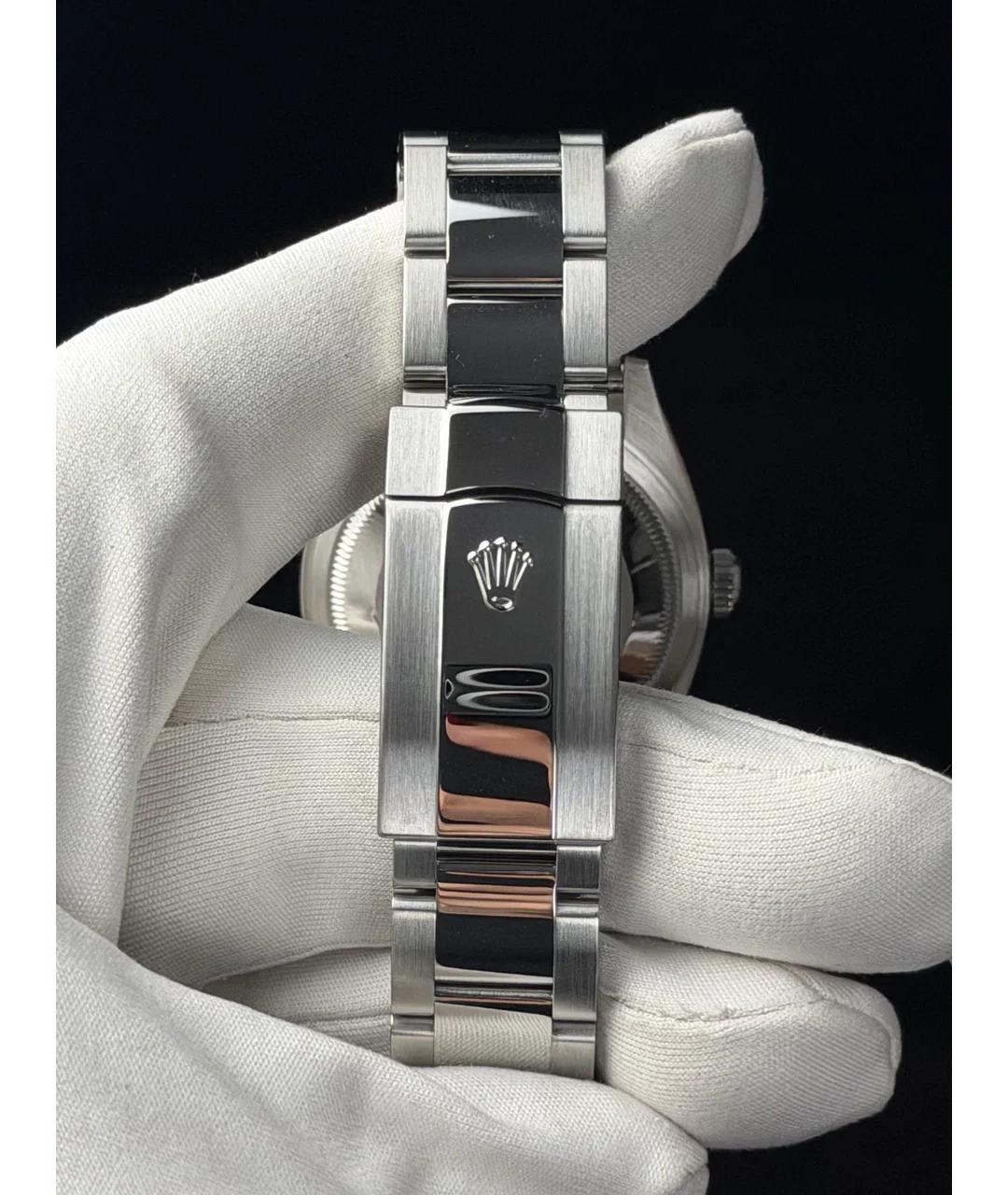 ROLEX Синие часы из белого золота, фото 7