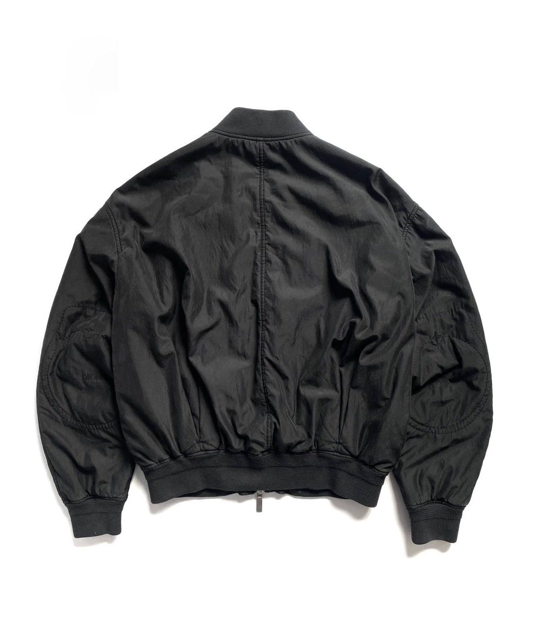 STONE ISLAND Черная нейлоновая куртка, фото 2