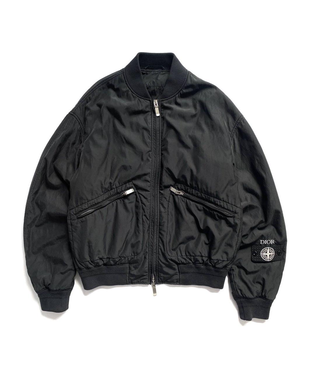 STONE ISLAND Черная нейлоновая куртка, фото 6