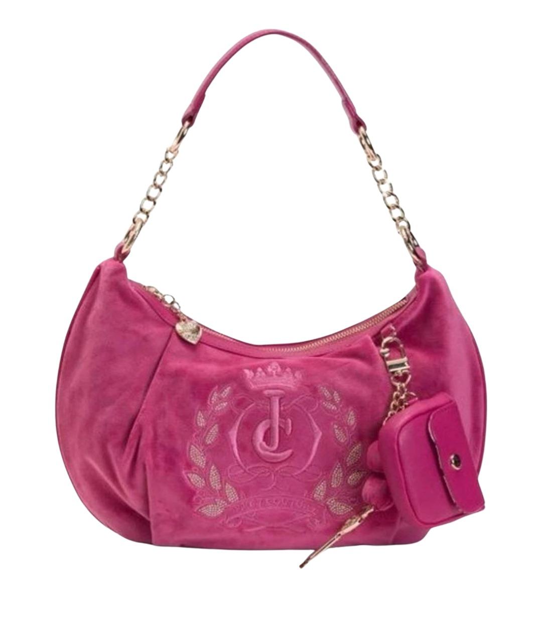JUICY COUTURE Розовая сумка с короткими ручками, фото 1