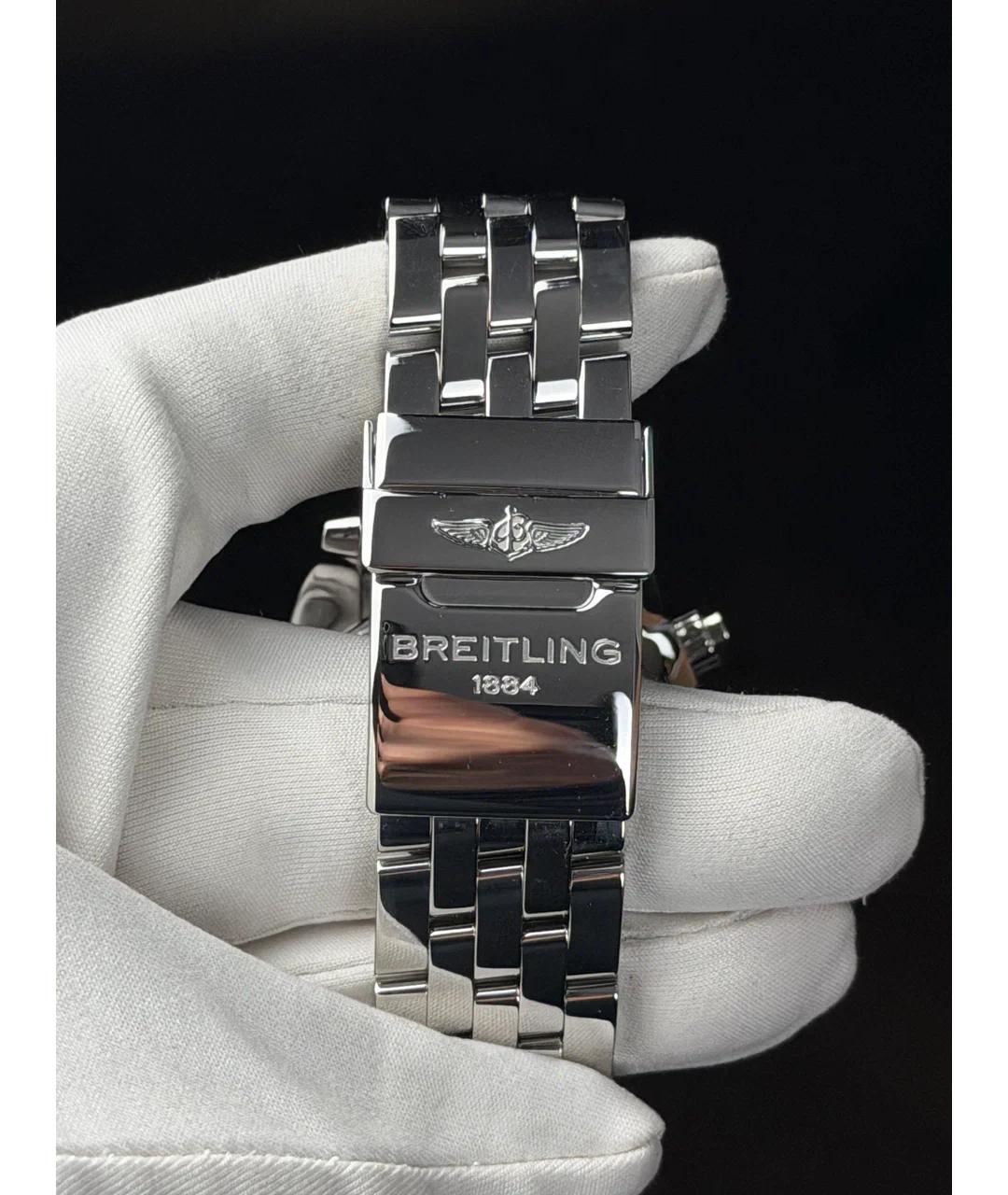 BREITLING Синие металлические часы, фото 8