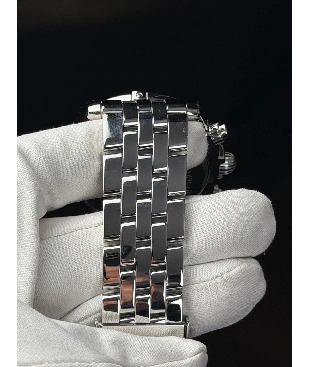 BREITLING Синие металлические часы, фото 7
