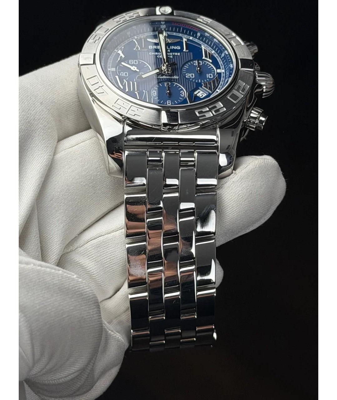 BREITLING Синие металлические часы, фото 6