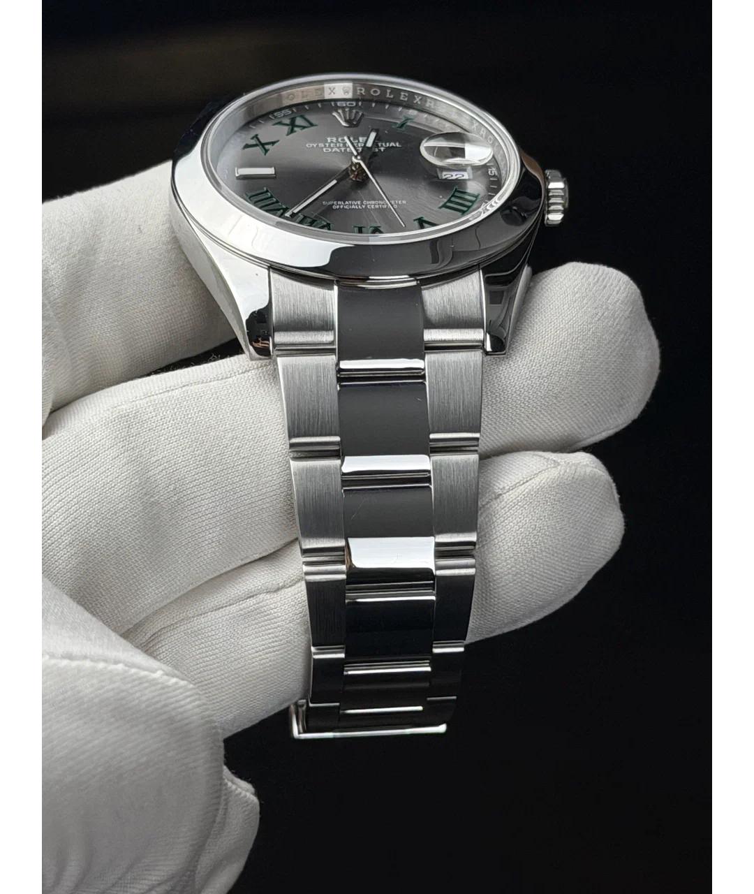 ROLEX Хаки металлические часы, фото 5