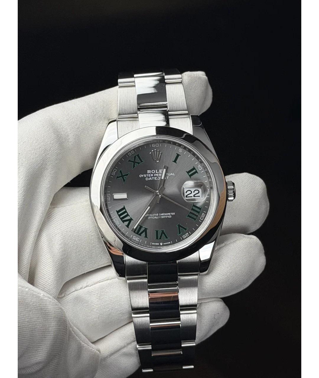 ROLEX Хаки металлические часы, фото 2