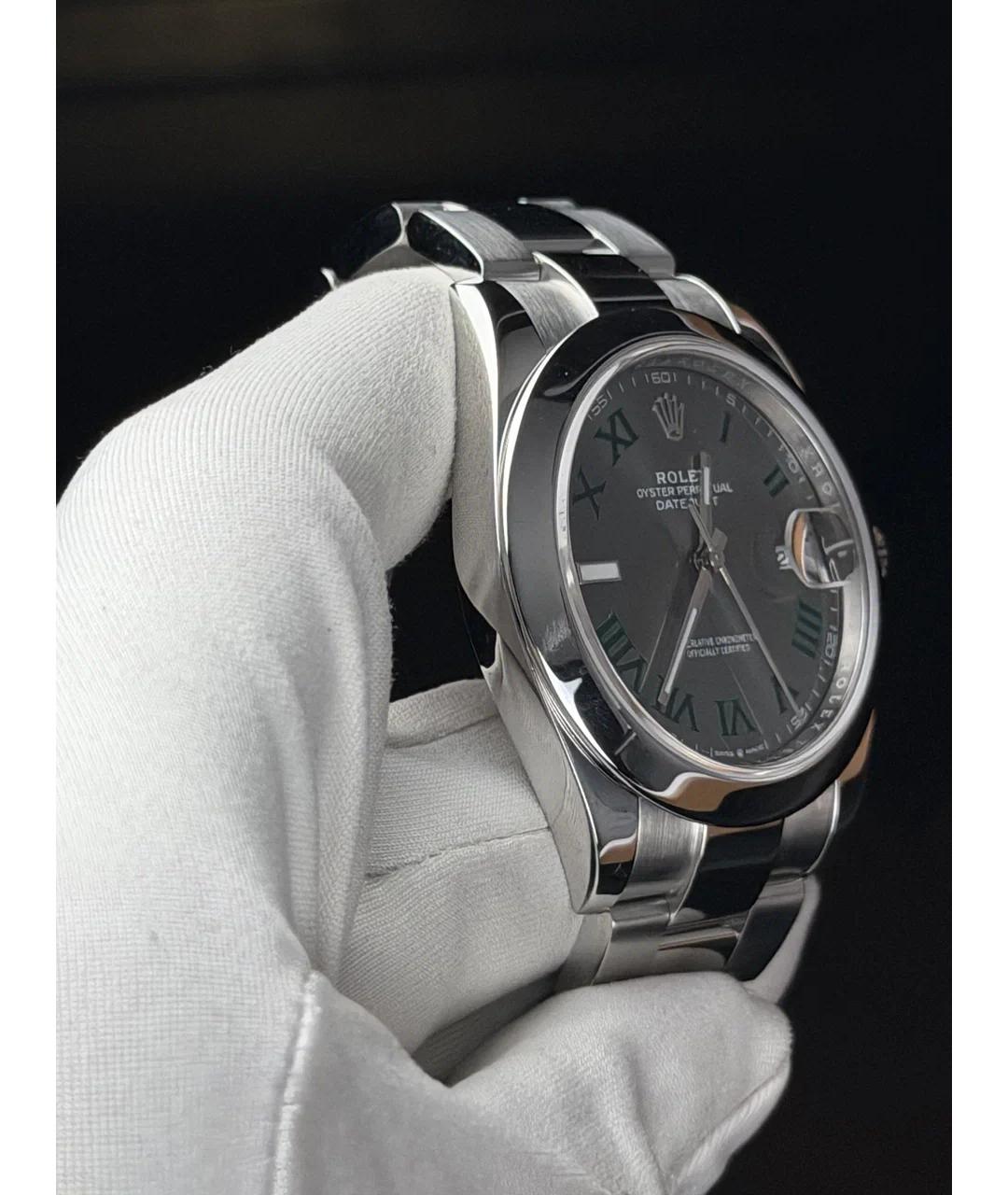 ROLEX Хаки металлические часы, фото 4