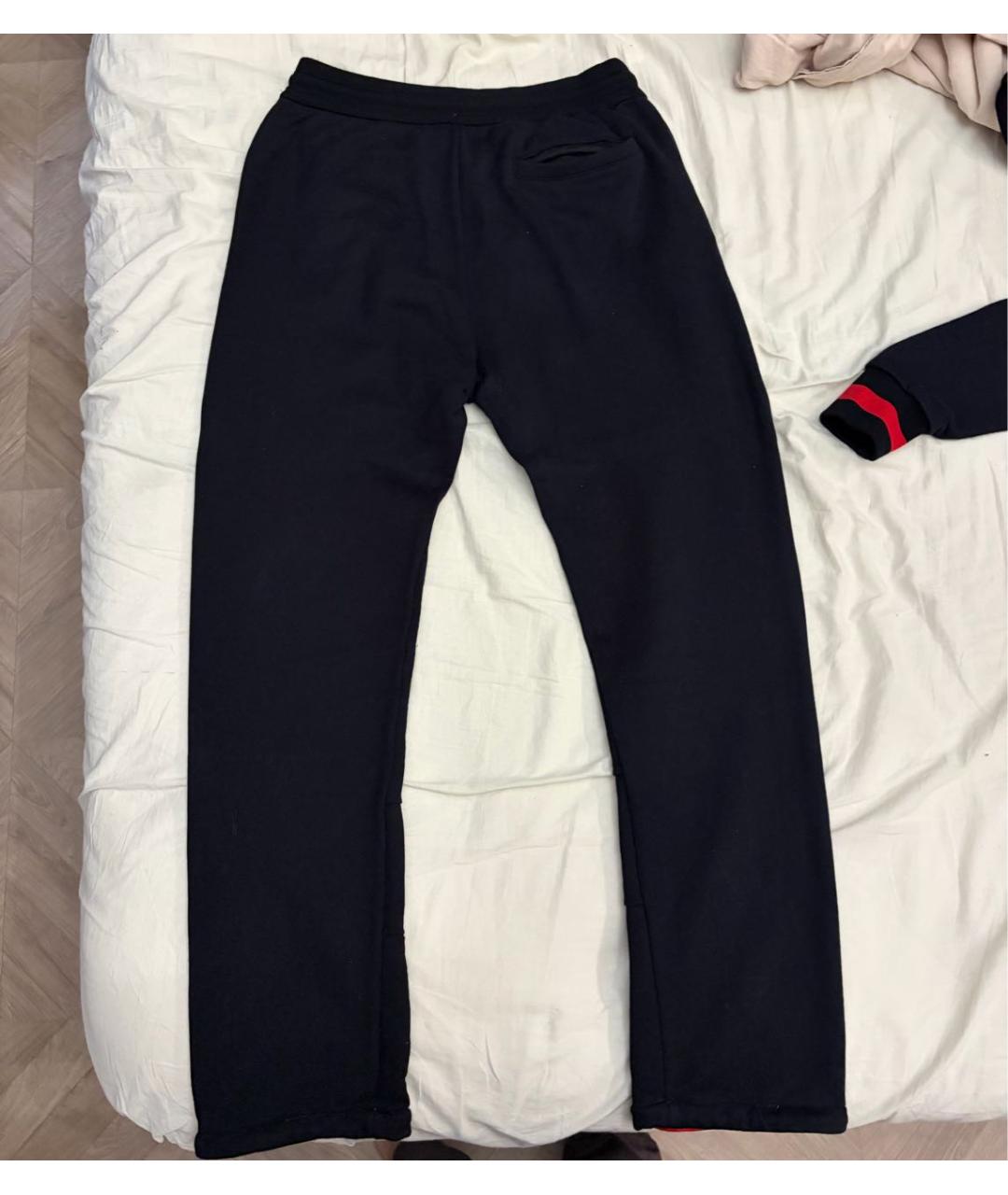 KITON Черный хлопковый спортивный костюм, фото 2