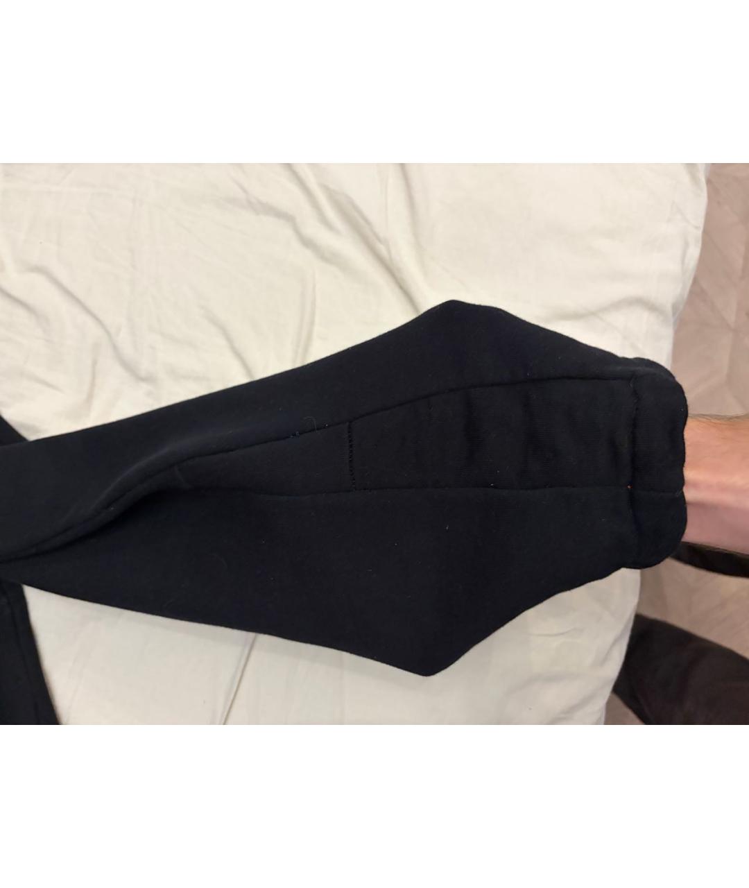 KITON Черный хлопковый спортивный костюм, фото 8
