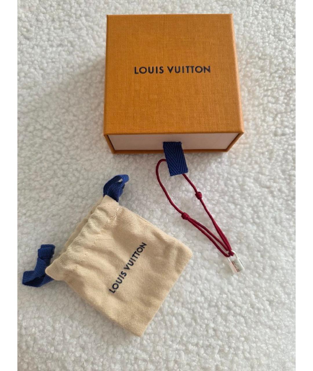 LOUIS VUITTON Серебряный серебряный браслет, фото 6