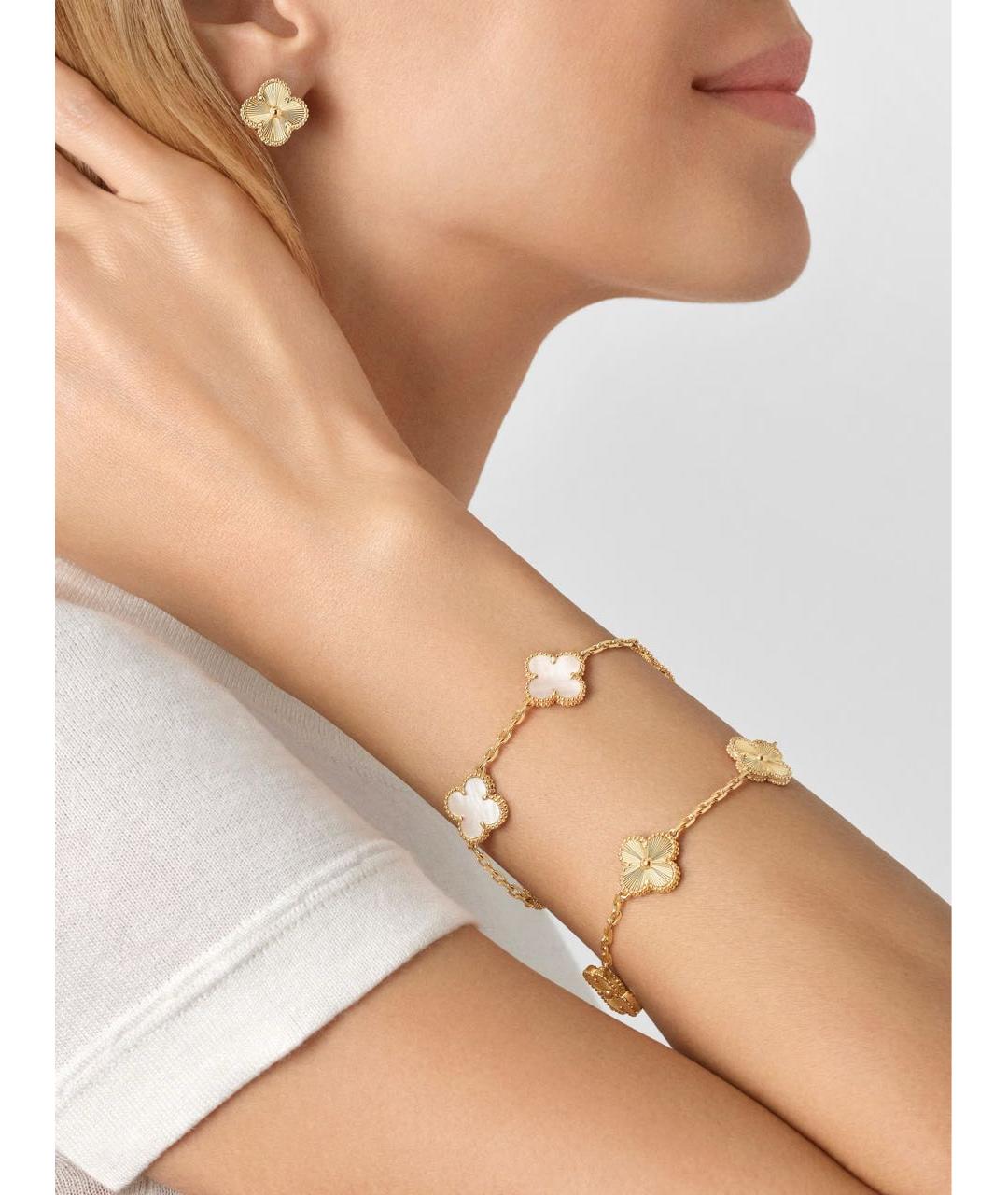 VAN CLEEF & ARPELS Золотой браслет из желтого золота, фото 4