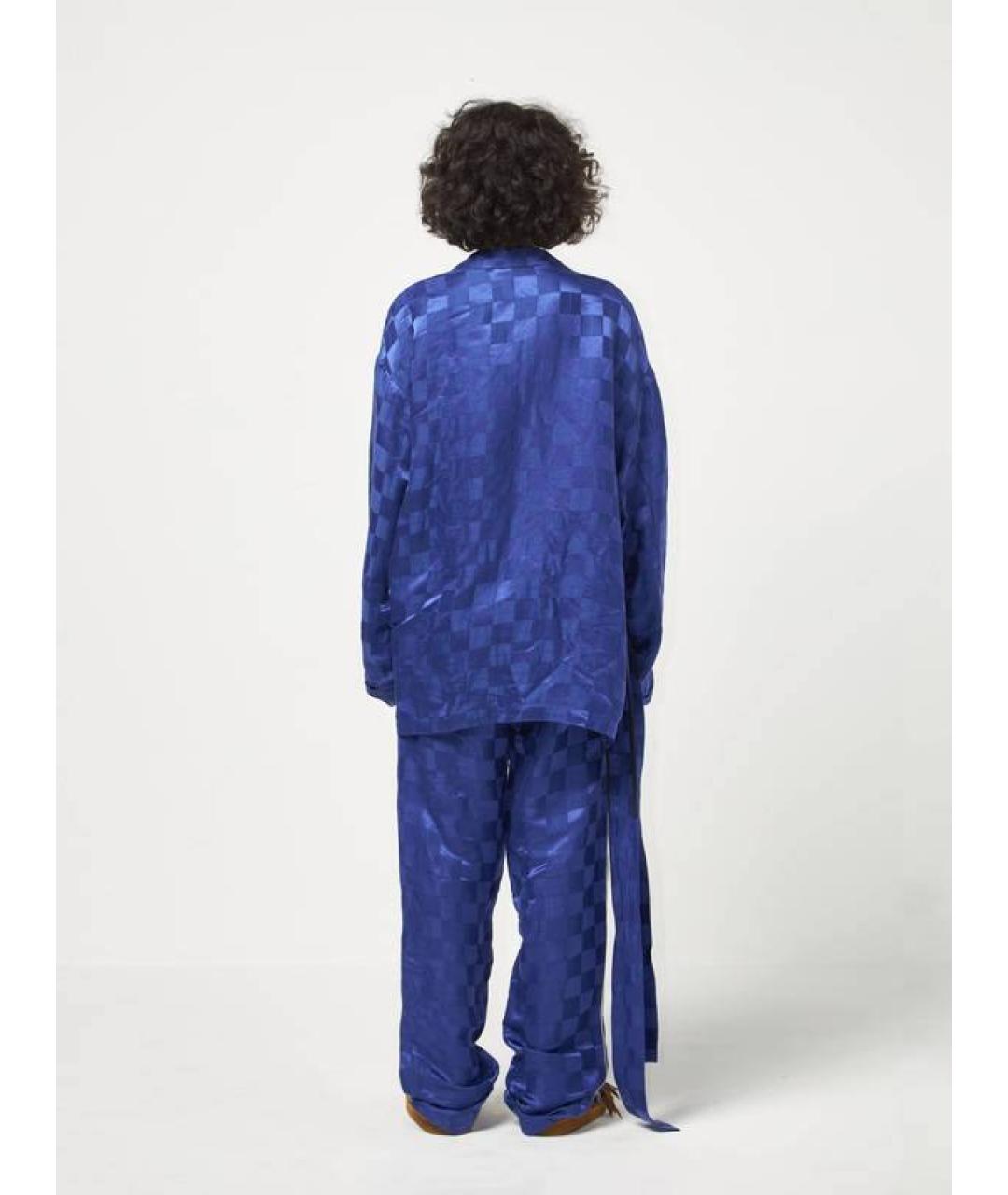 HAIDER ACKERMANN Синий пиджак, фото 4