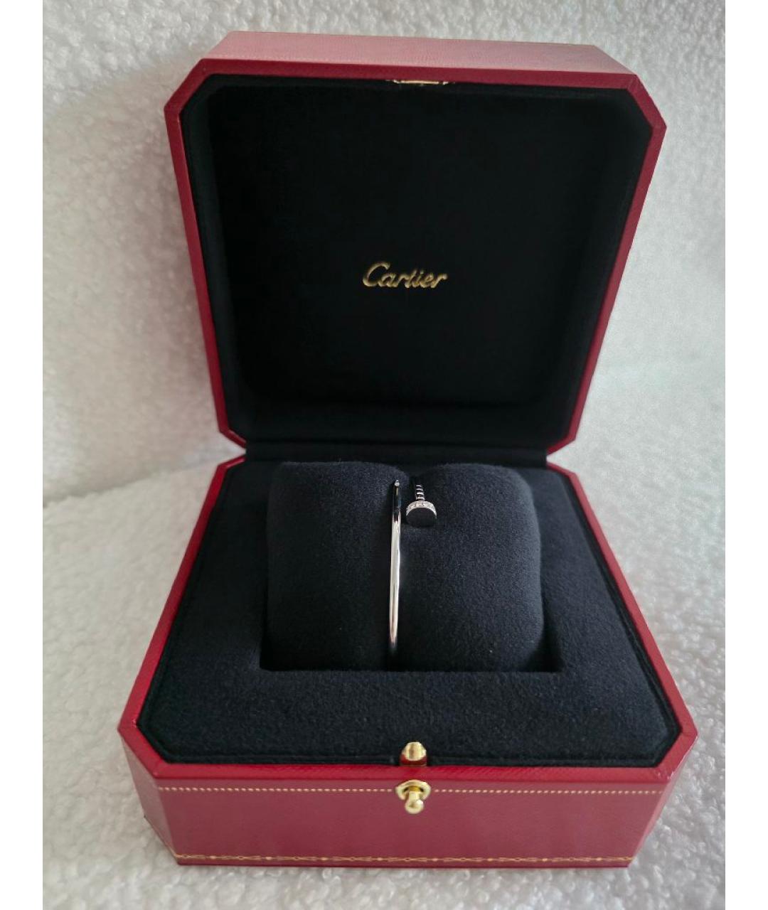 CARTIER Серебряный браслет из белого золота, фото 5
