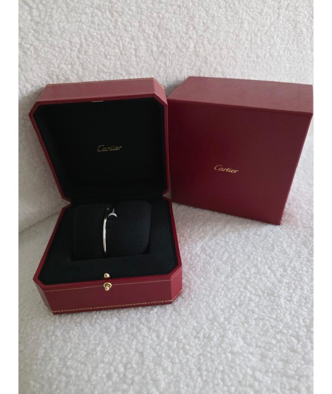 CARTIER Серебряный браслет из белого золота, фото 6