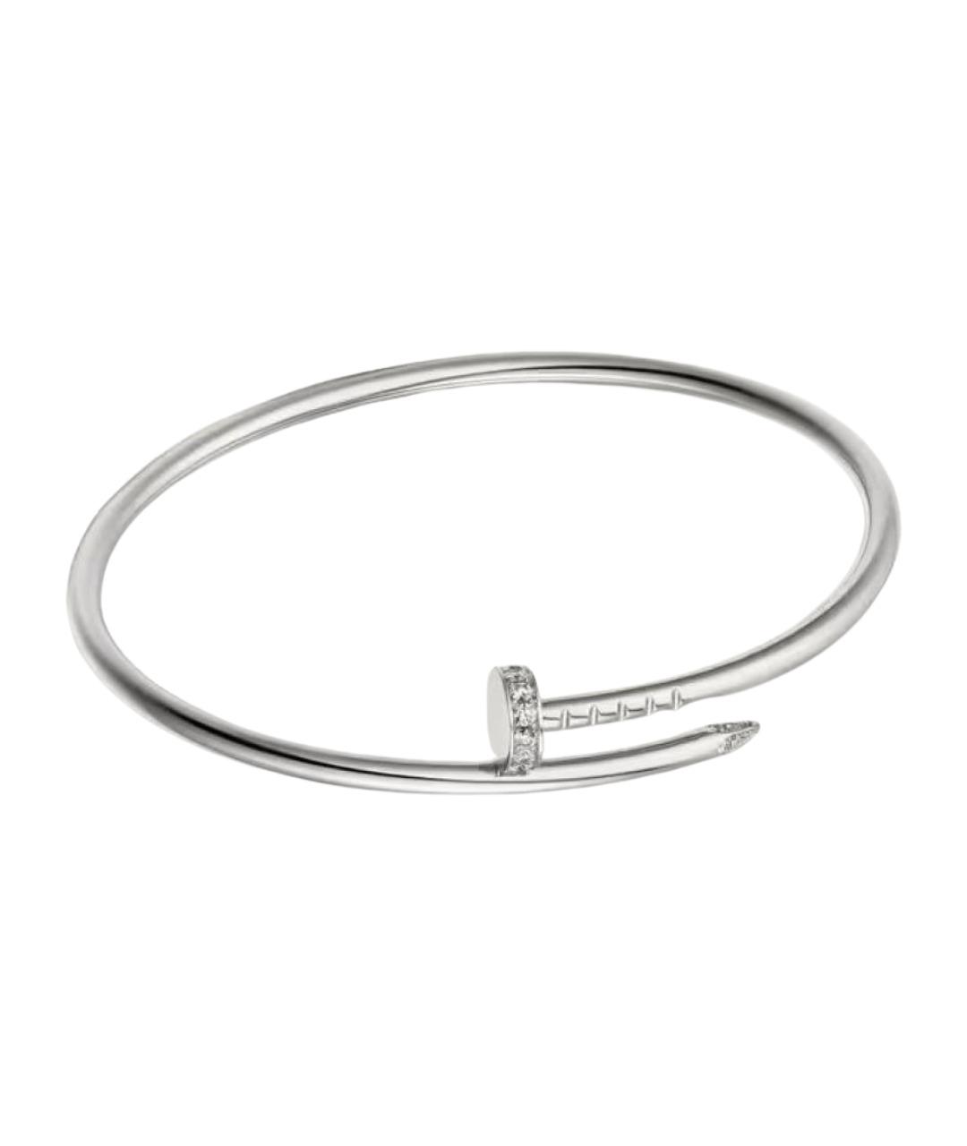 CARTIER Серебряный браслет из белого золота, фото 1