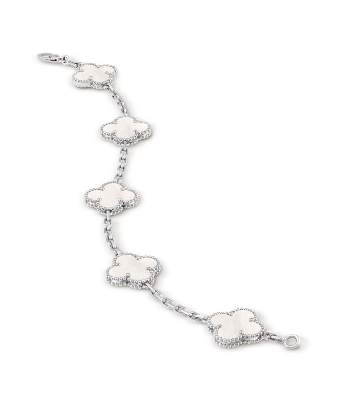 VAN CLEEF & ARPELS Серебряный браслет из белого золота, фото 3