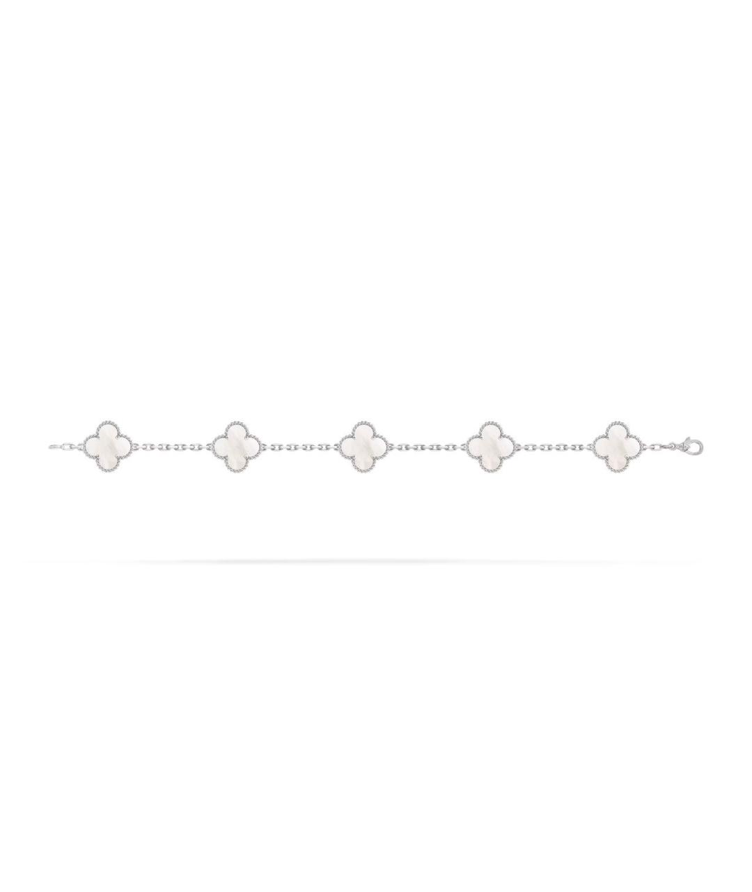VAN CLEEF & ARPELS Серебряный браслет из белого золота, фото 2