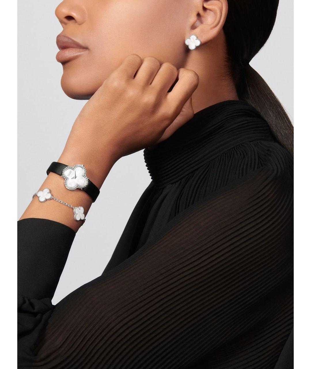 VAN CLEEF & ARPELS Серебряный браслет из белого золота, фото 5