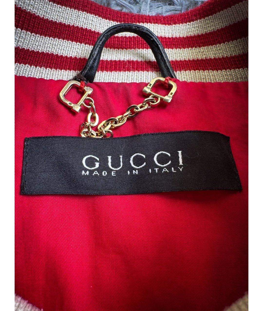 GUCCI Черная кожаная куртка, фото 6