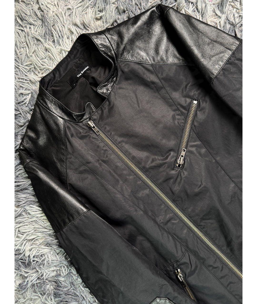 THE KOOPLES Черная хлопковая куртка, фото 4