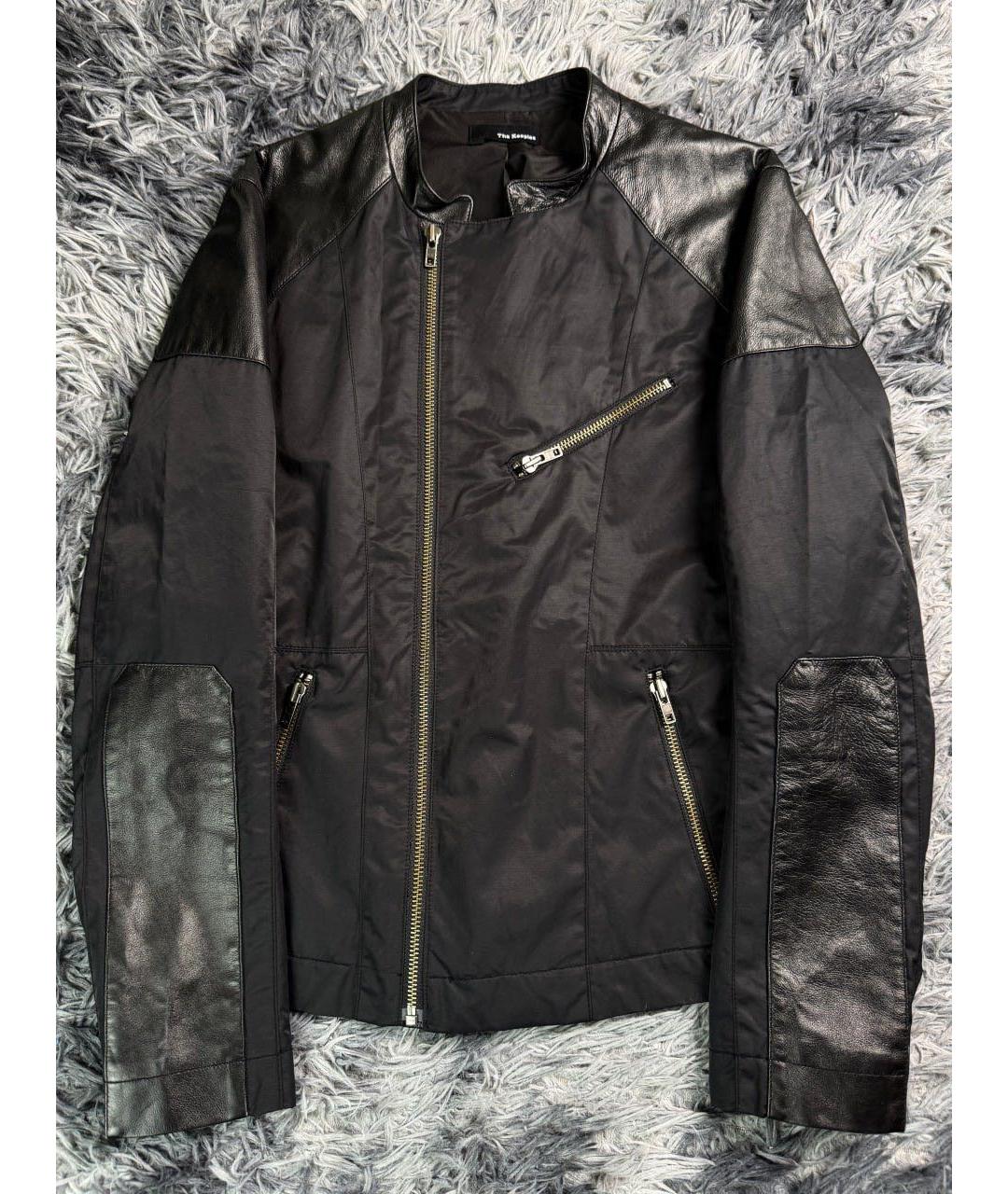 THE KOOPLES Черная хлопковая куртка, фото 9