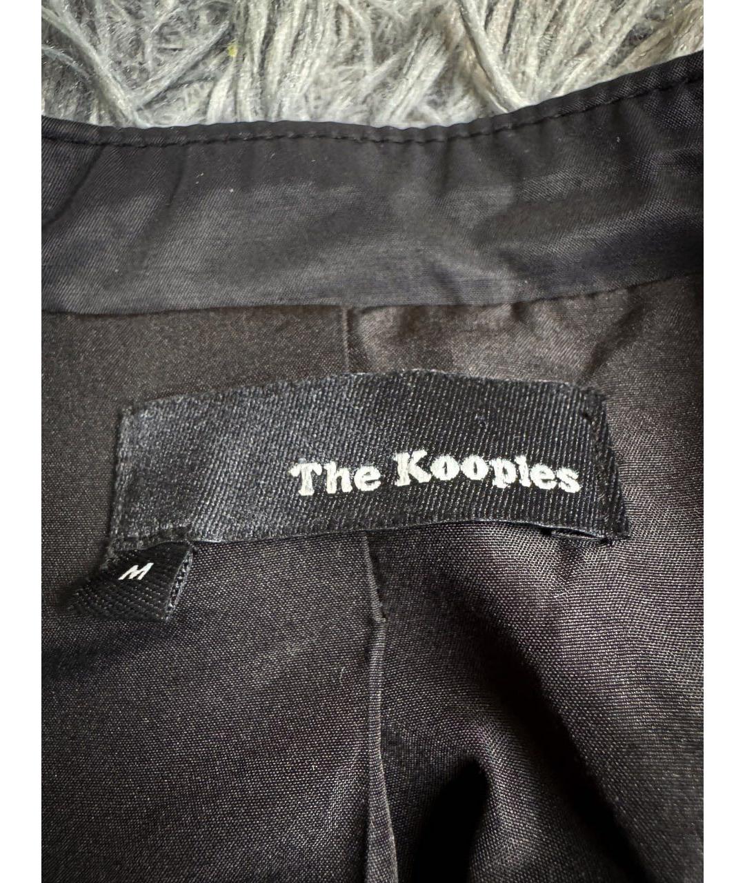 THE KOOPLES Черная хлопковая куртка, фото 6