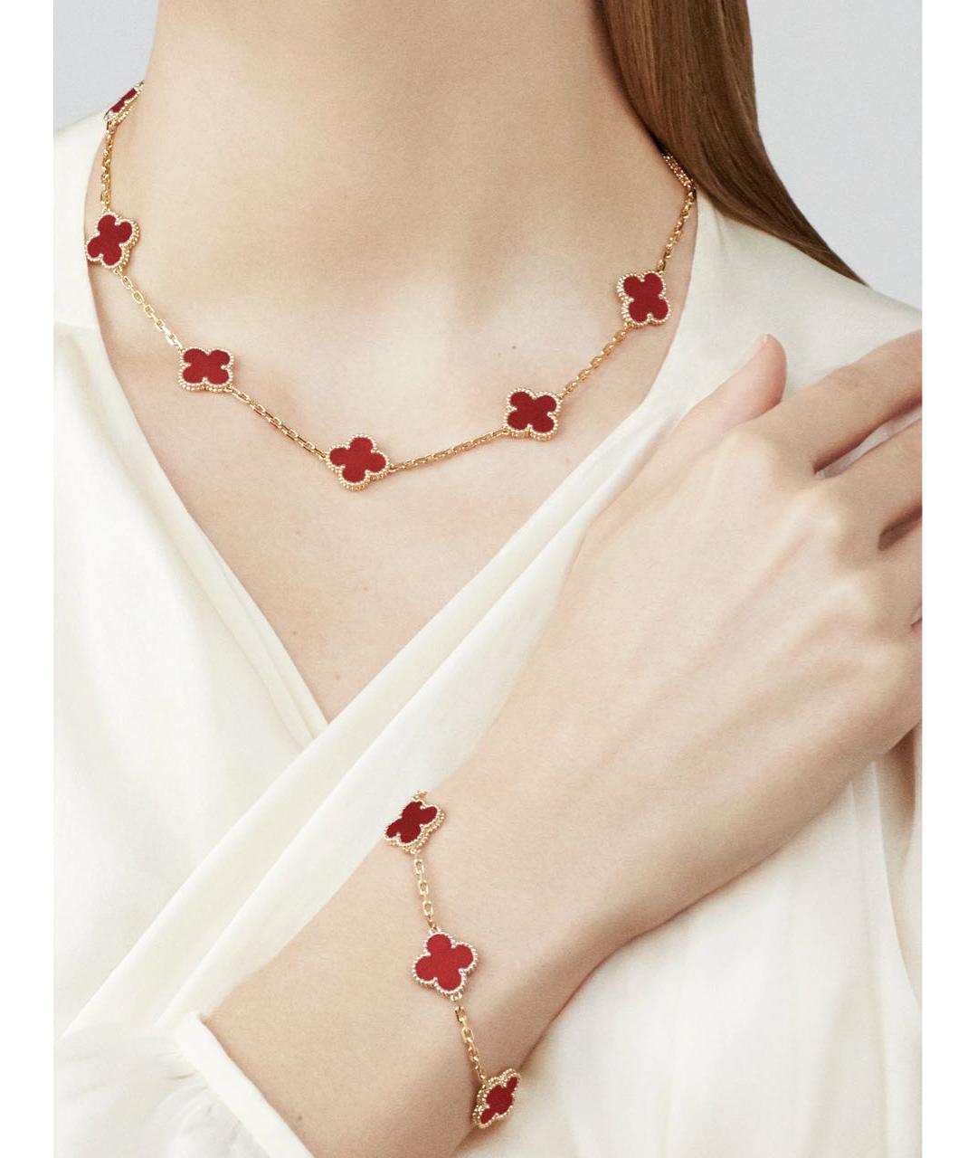 VAN CLEEF & ARPELS Золотой браслет из желтого золота, фото 4