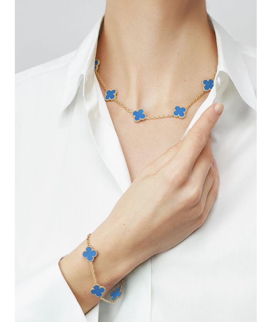 VAN CLEEF & ARPELS Золотой браслет из желтого золота, фото 4