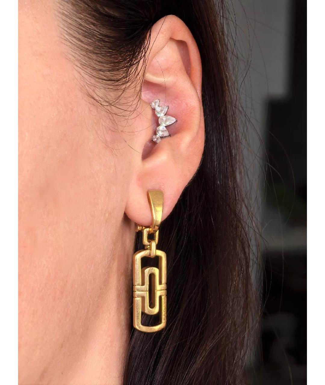BVLGARI Золотые серьги из желтого золота, фото 4