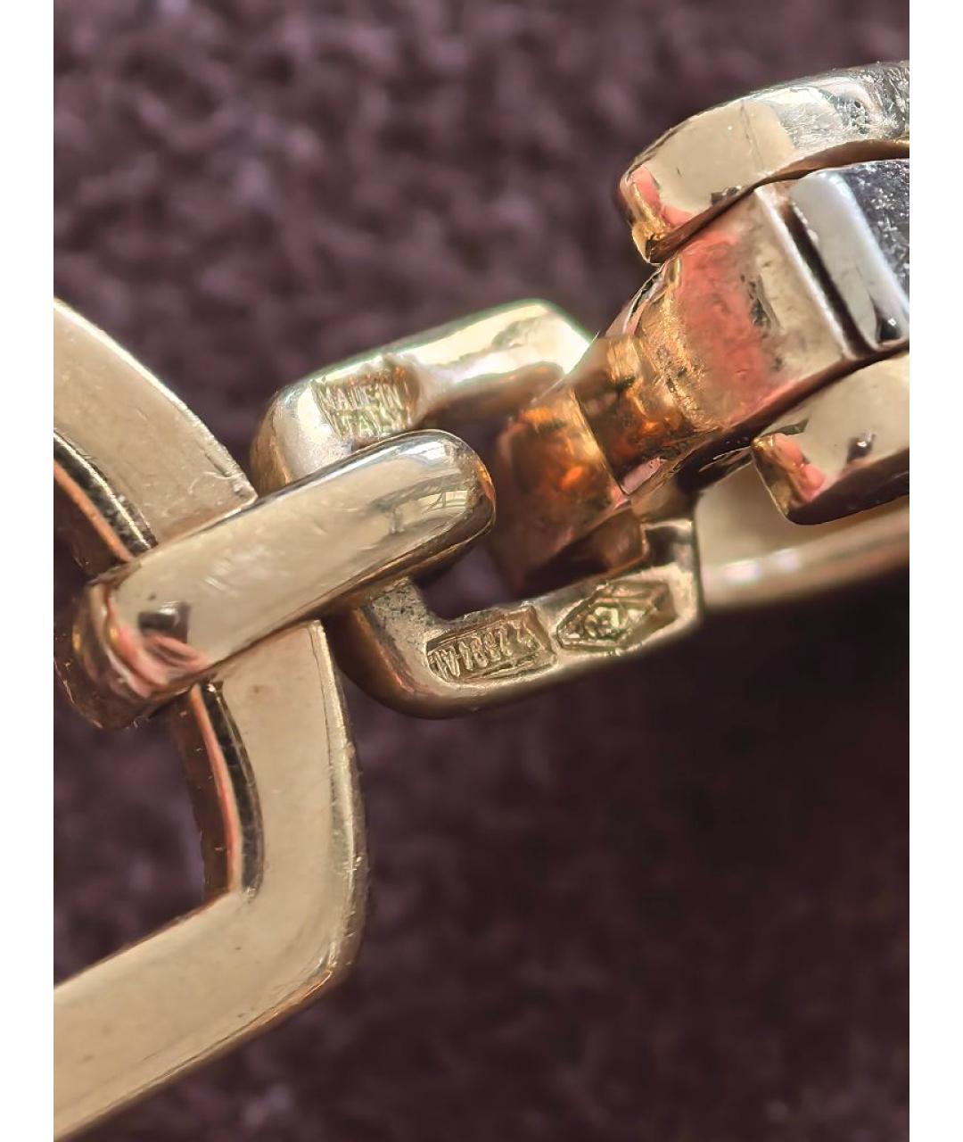 BVLGARI Золотые серьги из желтого золота, фото 9