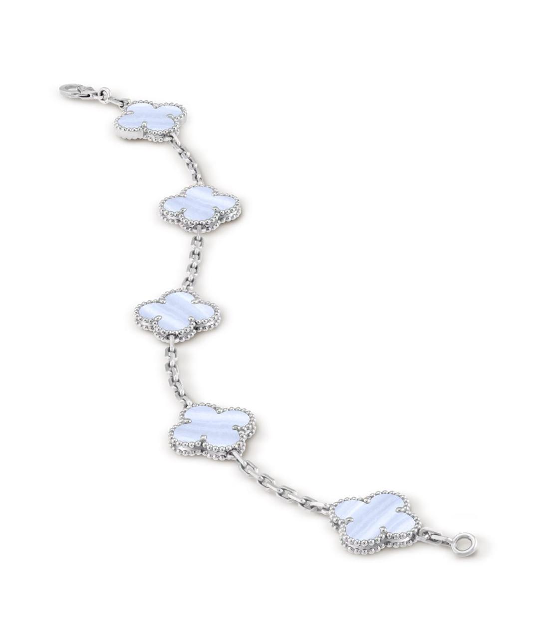 VAN CLEEF & ARPELS Серебряный браслет из белого золота, фото 3