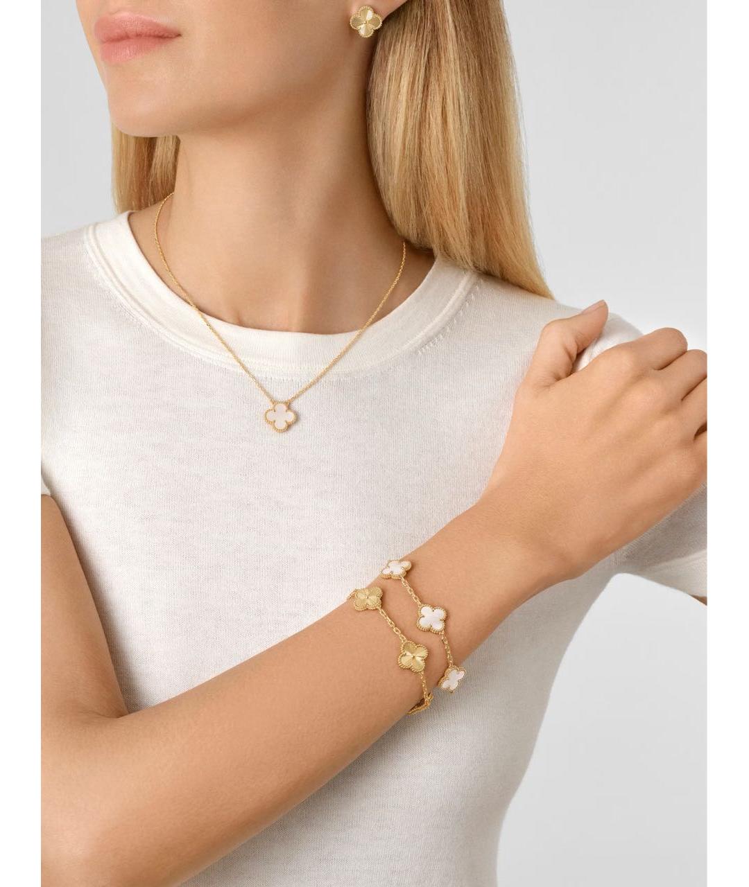 VAN CLEEF & ARPELS Золотой браслет из желтого золота, фото 4