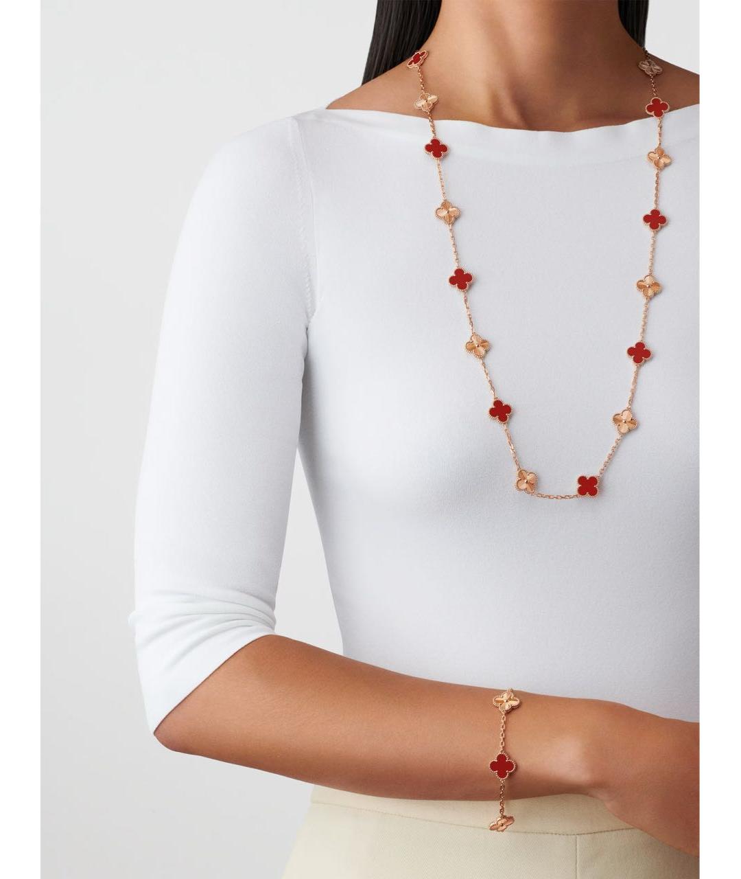 VAN CLEEF & ARPELS Золотой браслет из розового золота, фото 4