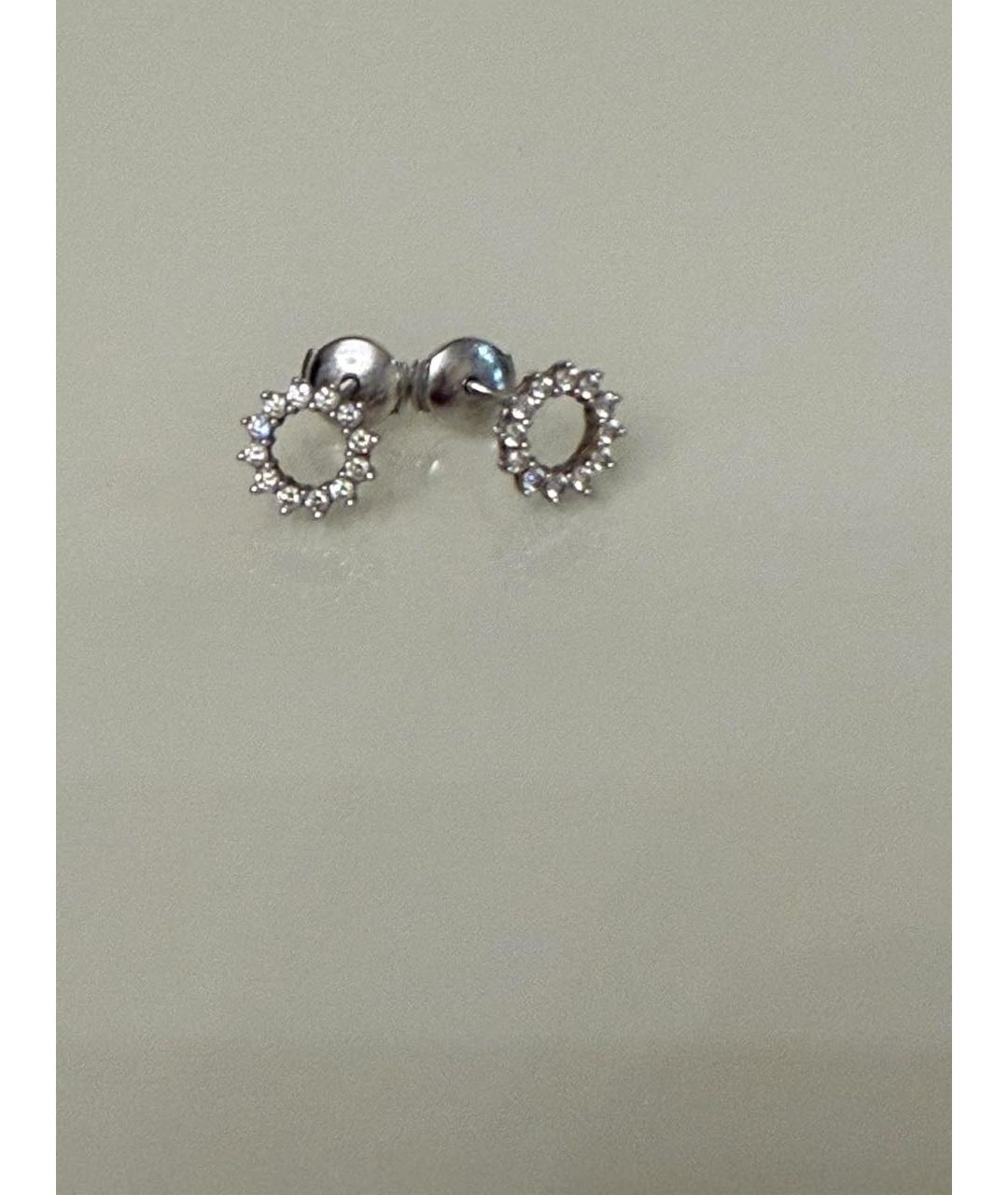 TIFFANY&CO Серебряные серьги из белого золота, фото 7
