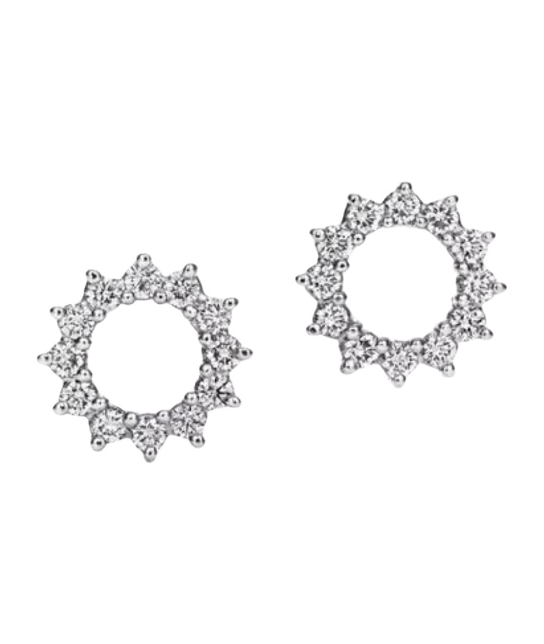 TIFFANY&CO Серебряные серьги из белого золота, фото 1