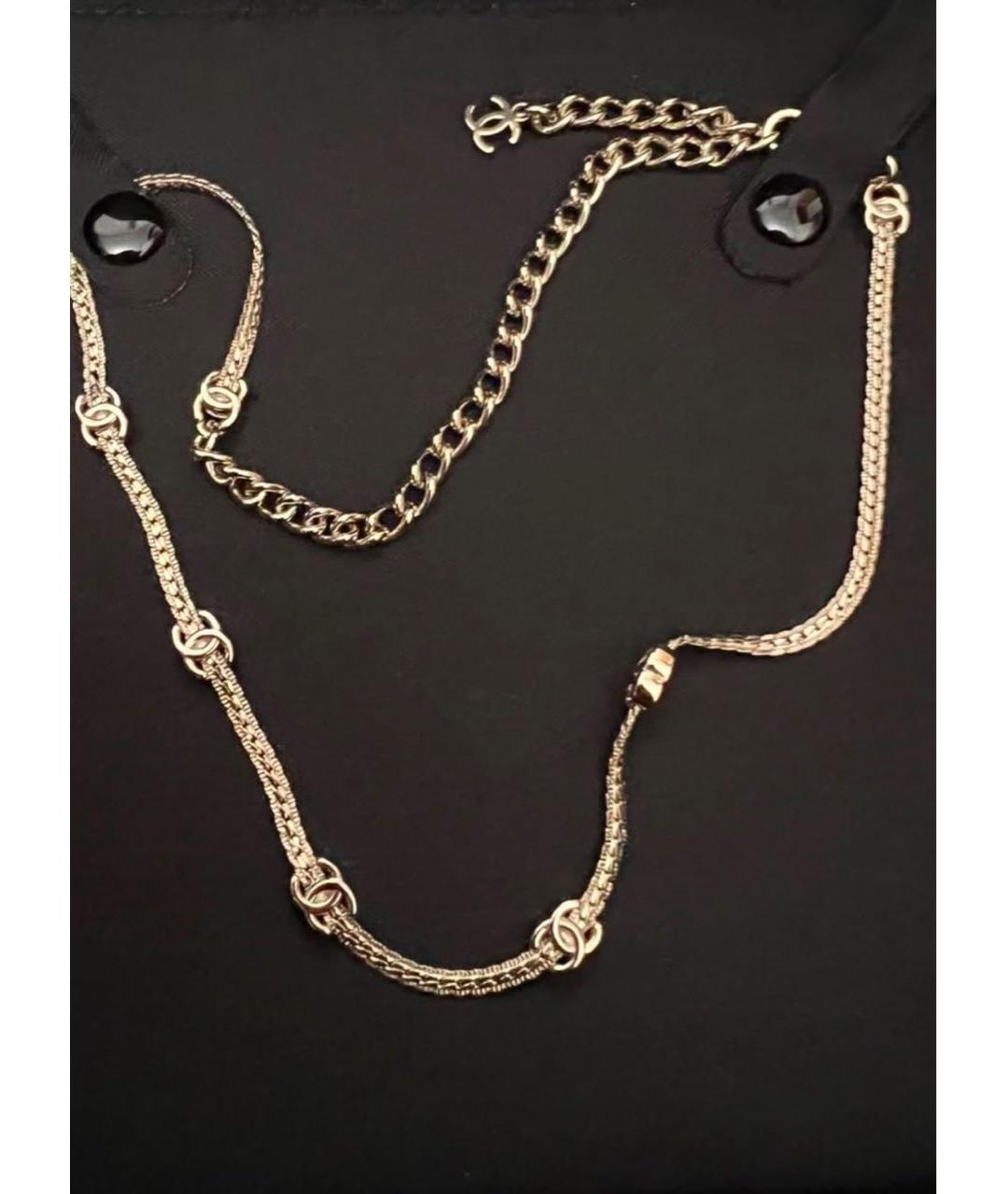 CHANEL Золотой чокер, фото 9
