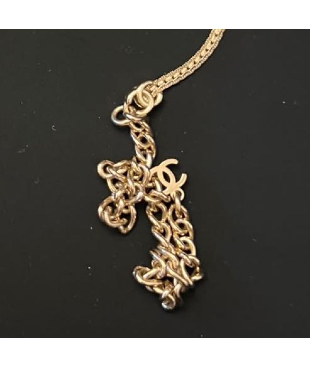 CHANEL Золотой чокер, фото 4