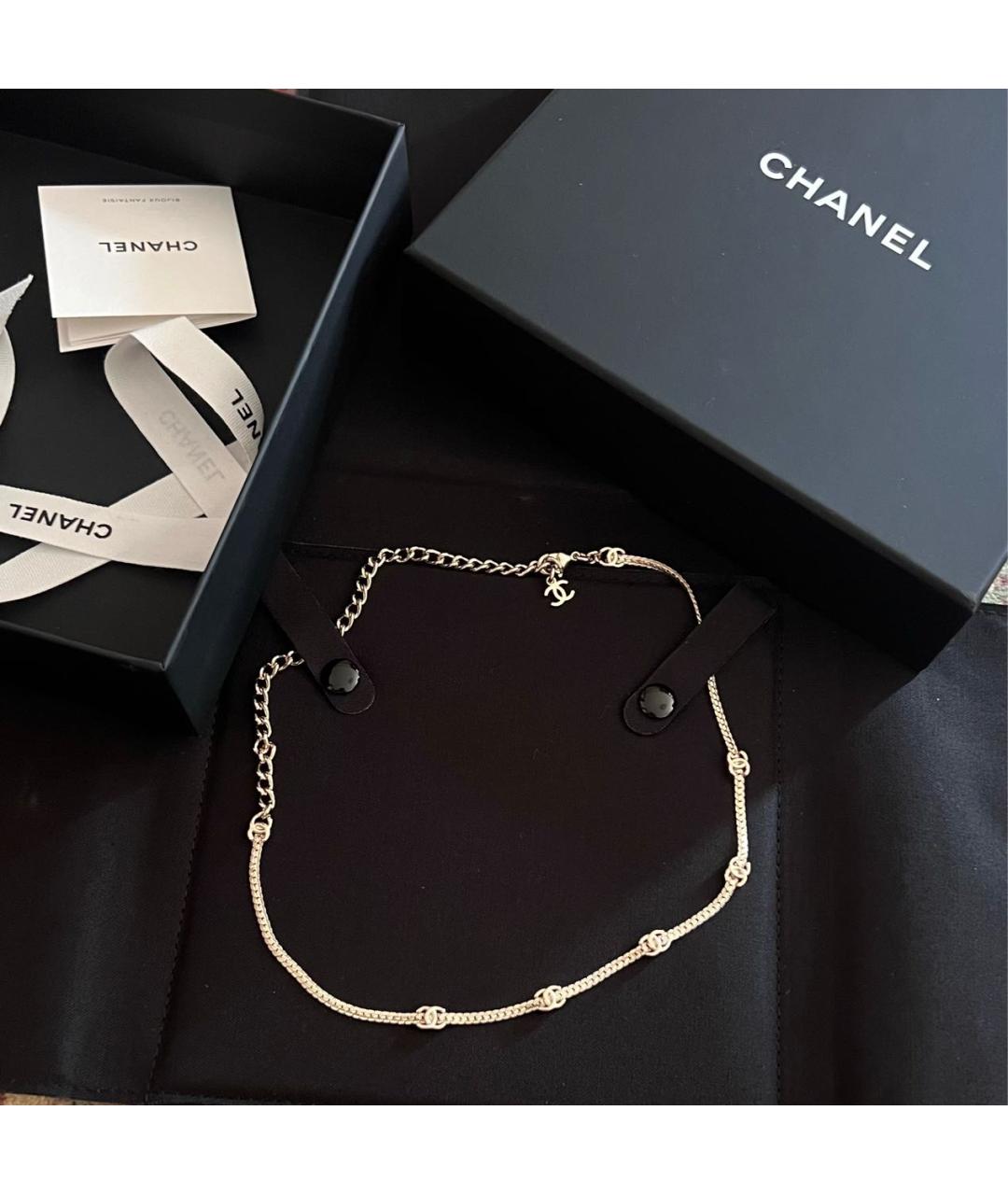 CHANEL Золотой чокер, фото 8