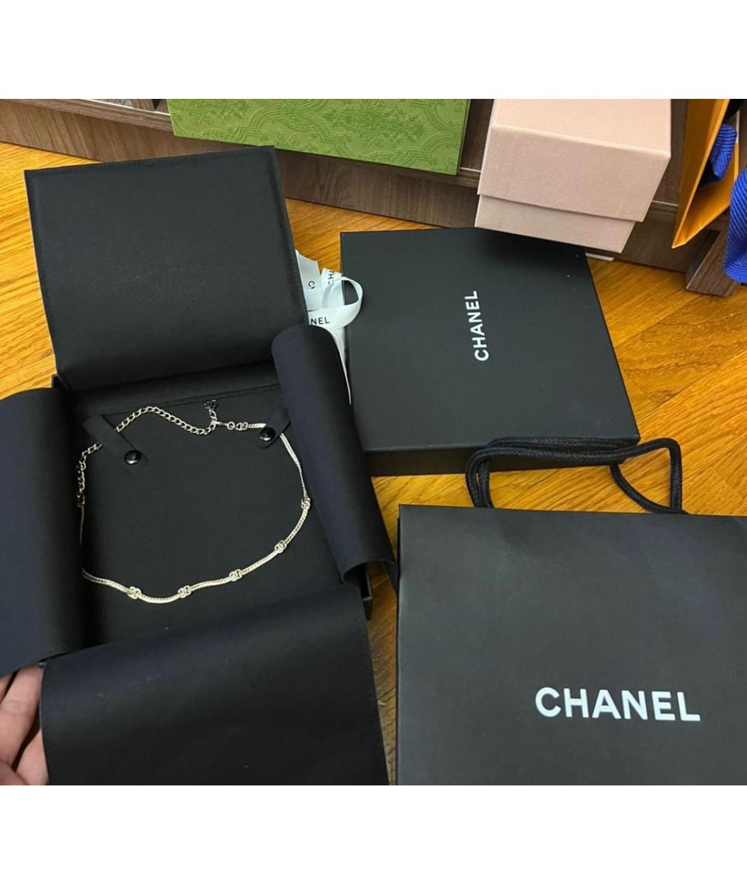 CHANEL Золотой чокер, фото 7