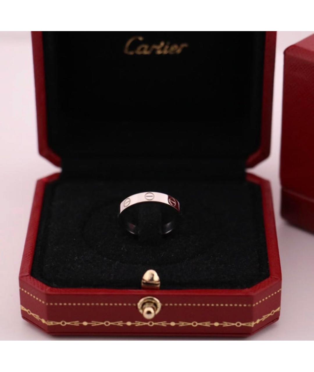 CARTIER Серебряное кольцо из белого золота, фото 5