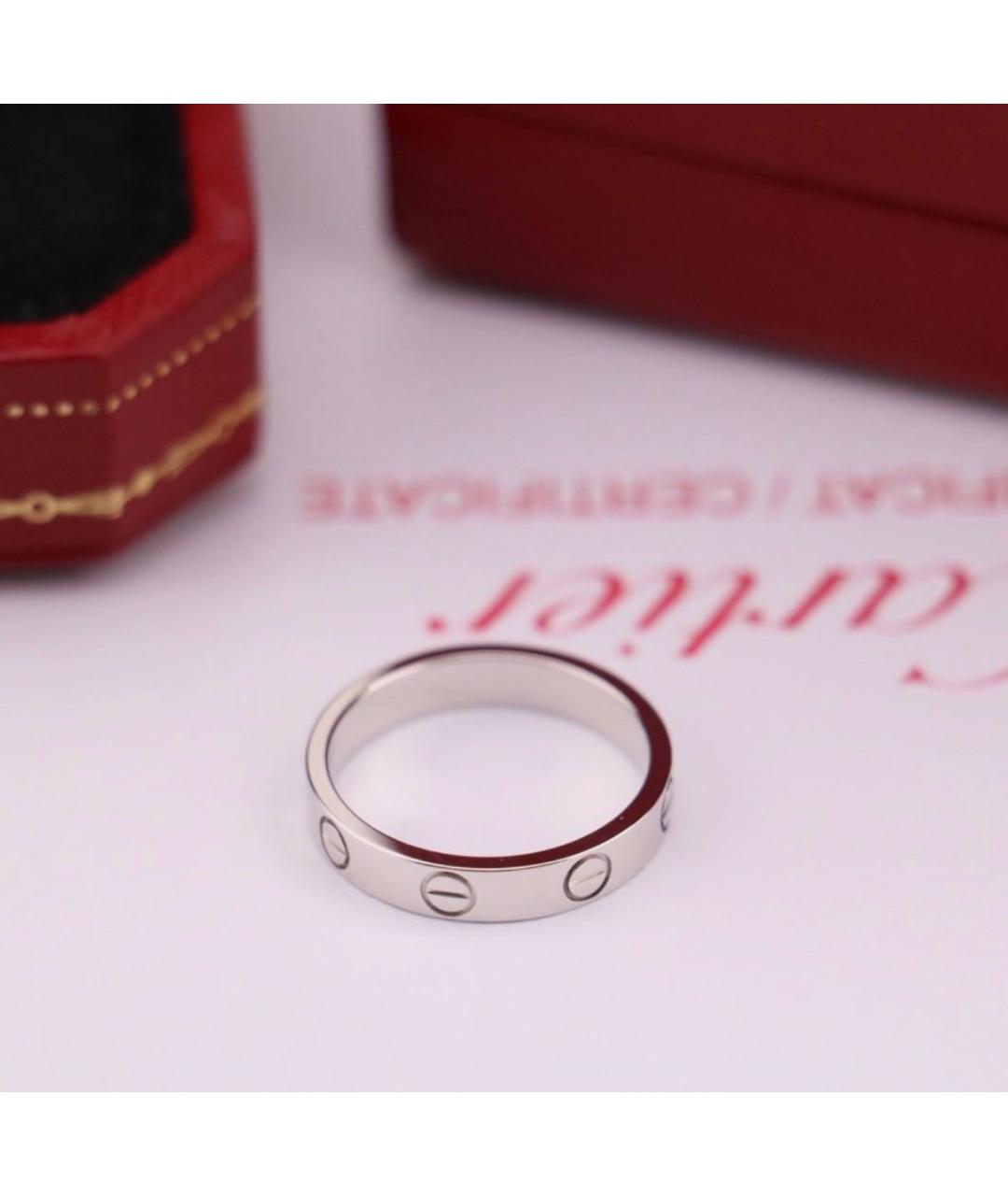 CARTIER Серебряное кольцо из белого золота, фото 7