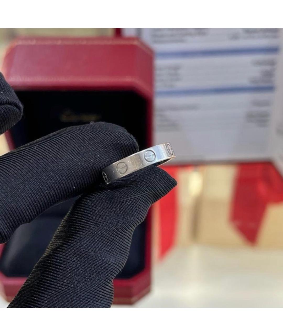CARTIER Серебряное кольцо из белого золота, фото 3