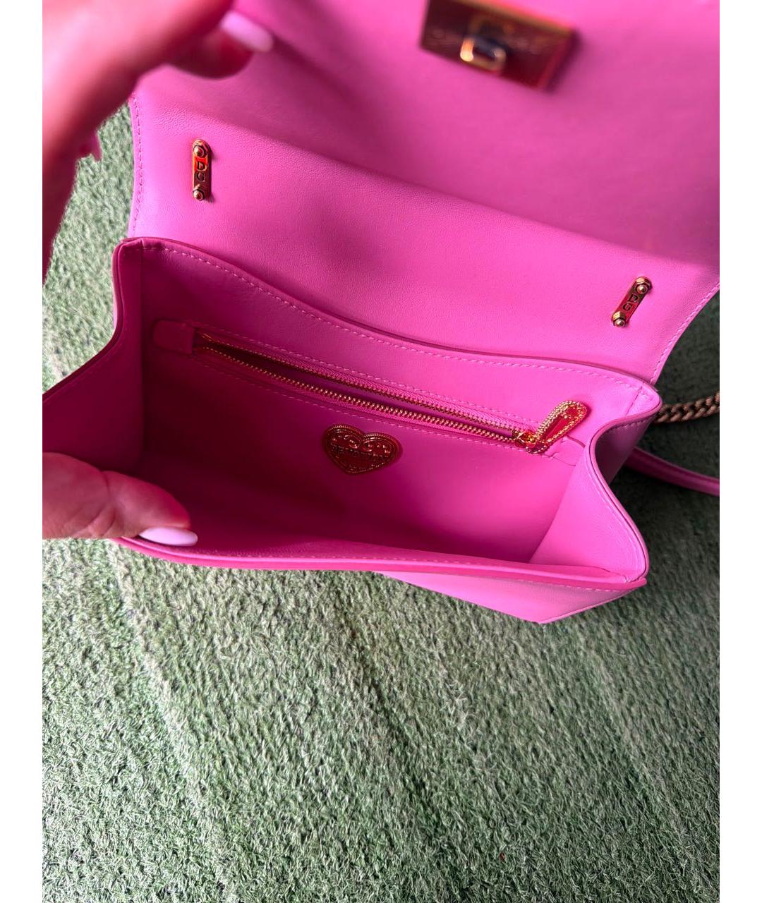 DOLCE&GABBANA Мульти кожаная сумка через плечо, фото 4