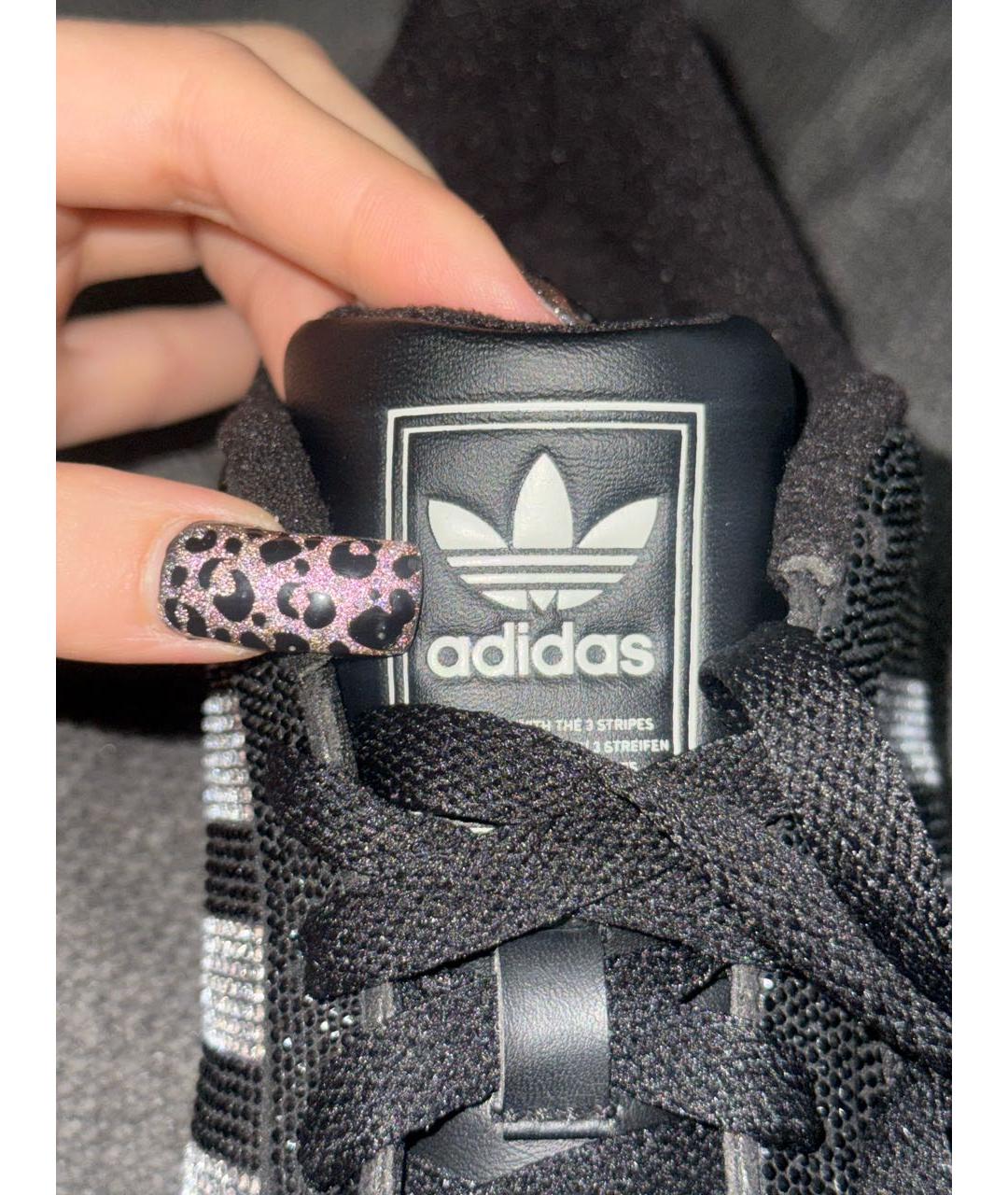 ADIDAS Черные кроссовки, фото 3