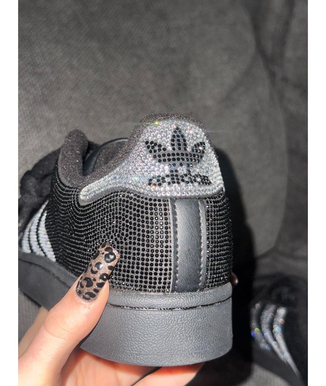 ADIDAS Черные кроссовки, фото 4