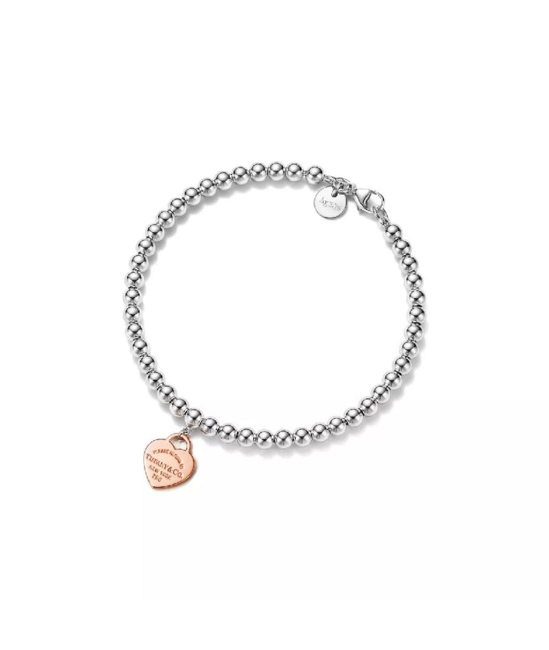 TIFFANY&CO Серебряный серебряный браслет, фото 2