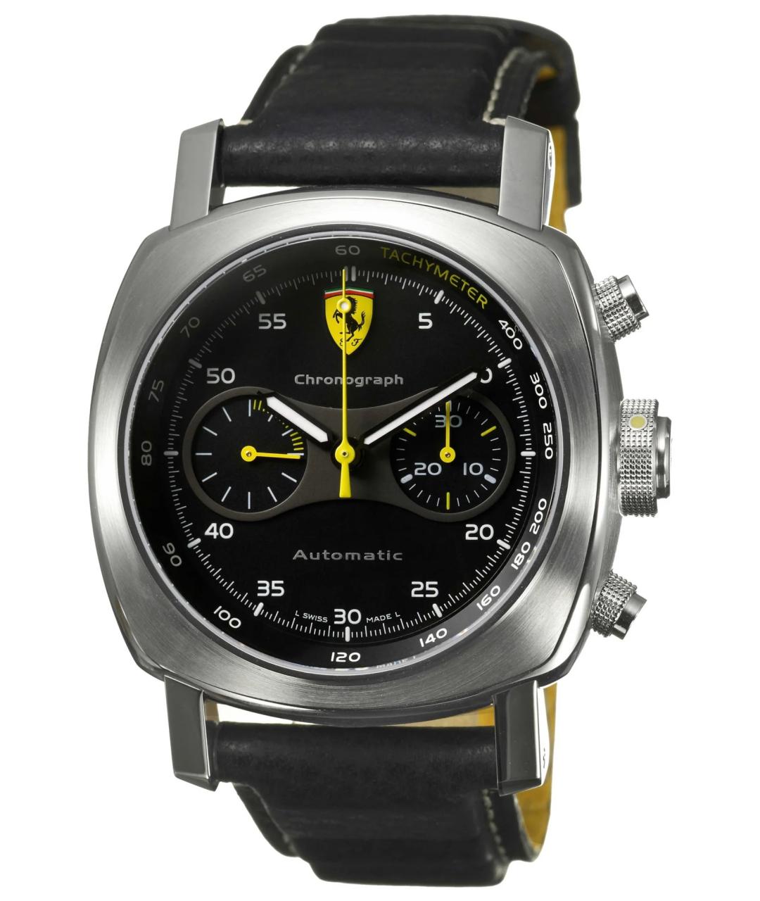 PANERAI Черные металлические часы, фото 1