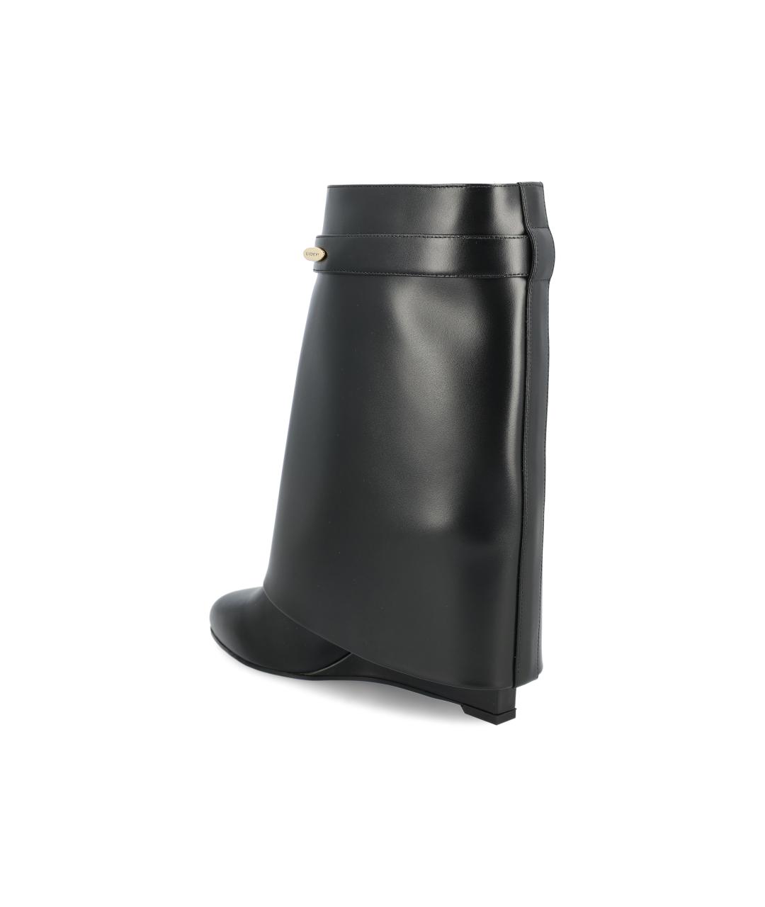 GIVENCHY Черные кожаные ботильоны, фото 3